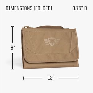 Tactical baby gear changing mat